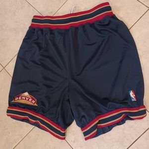 Vintage Denver nuggets starter authentic shorts sz.large